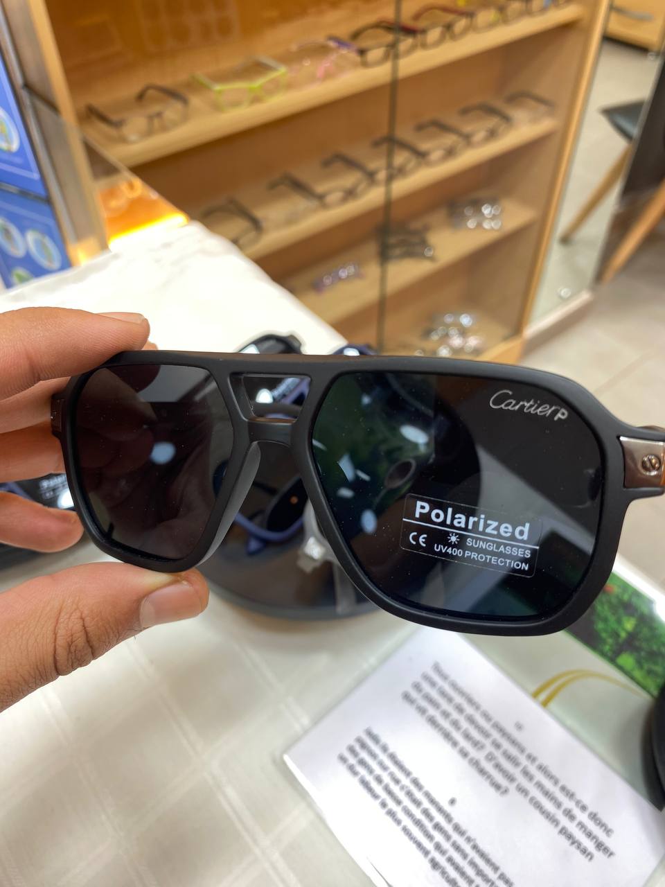 Lunette solaire cartier