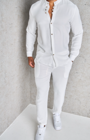 ENSEMBLE CHEMISE + PANTALON MANCHE LONGUES
