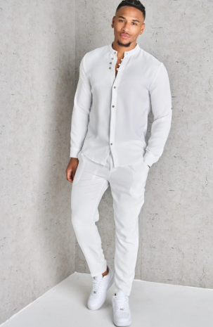 ENSEMBLE CHEMISE + PANTALON MANCHE LONGUES