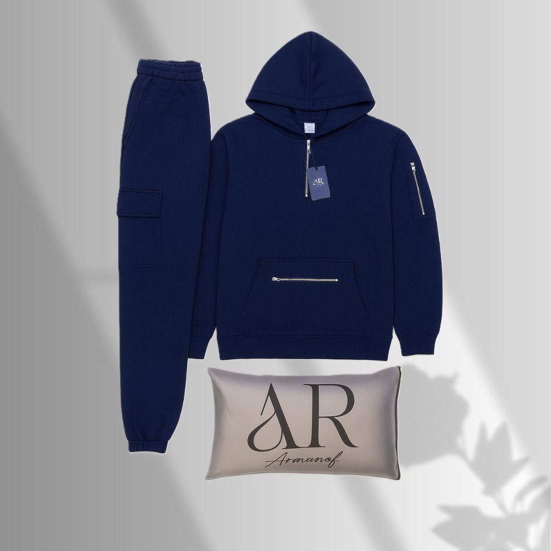 ensemble demi zip cargo