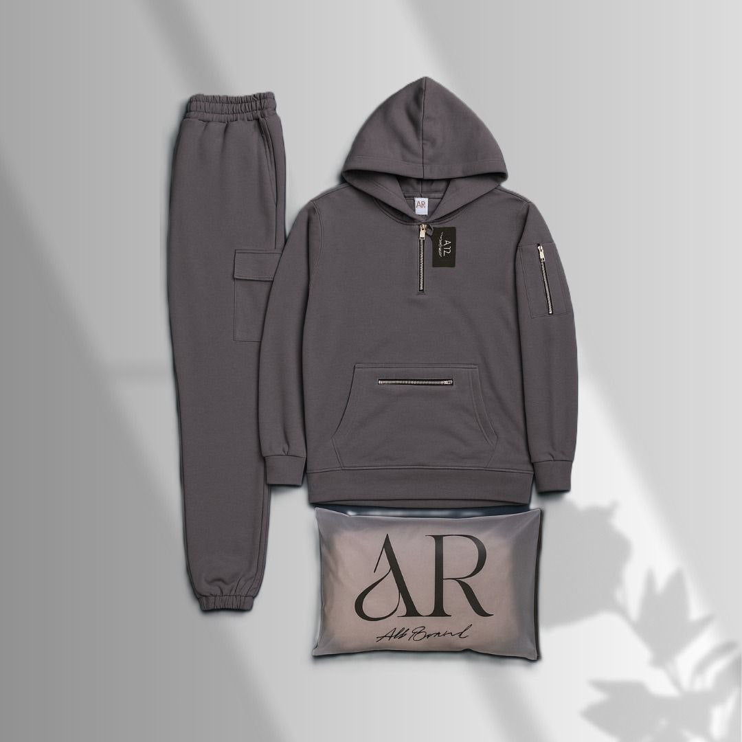 ensemble demi zip cargo