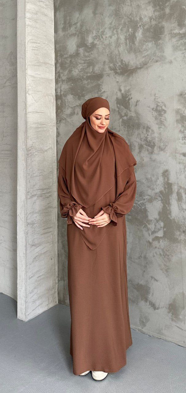 robe hijab avec foulards