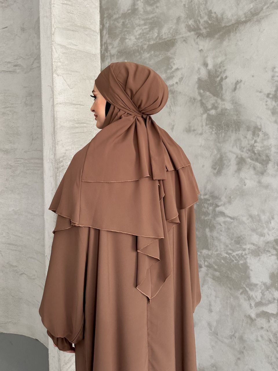 robe hijab avec foulards