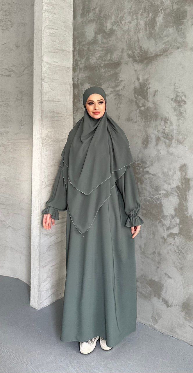 robe hijab avec foulards